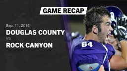 Recap: Douglas County  vs. Rock Canyon  2015