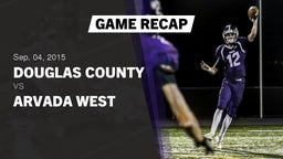 Recap: Douglas County  vs. Arvada West  2015