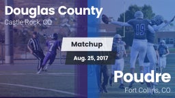 Matchup: Douglas County High vs. Poudre  2017