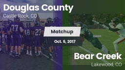Matchup: Douglas County High vs. Bear Creek  2017