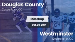 Matchup: Douglas County High vs. Westminster  2017