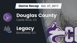 Recap: Douglas County  vs. Legacy   2017