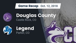 Recap: Douglas County  vs. Legend  2018
