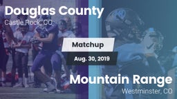 Matchup: Douglas County High vs. Mountain Range  2019