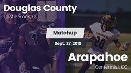Matchup: Douglas County High vs. Arapahoe  2019