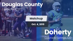 Matchup: Douglas County High vs. Doherty  2019