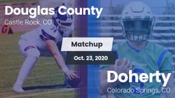 Matchup: Douglas County High vs. Doherty  2020