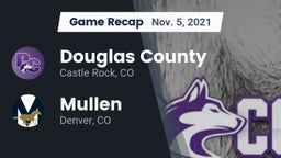 Recap: Douglas County  vs. Mullen  2021