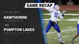 Recap: Hawthorne  vs. Pompton Lakes  2015