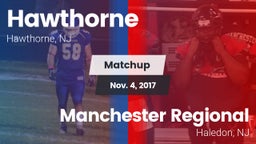 Matchup: Hawthorne vs. Manchester Regional  2017