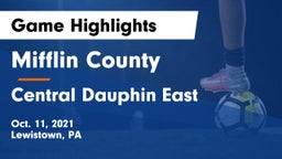 Mifflin County  vs Central Dauphin East  Game Highlights - Oct. 11, 2021