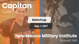 Matchup: Capitan  vs. New Mexico Military Institute  2017