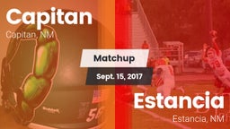 Matchup: Capitan  vs. Estancia  2017