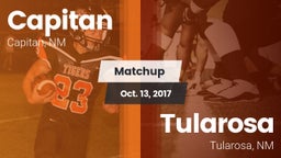 Matchup: Capitan  vs. Tularosa  2017