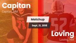 Matchup: Capitan  vs. Loving  2018