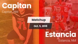 Matchup: Capitan  vs. Estancia  2018