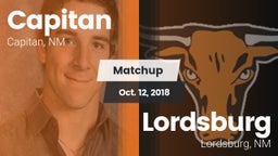 Matchup: Capitan  vs. Lordsburg  2018