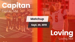 Matchup: Capitan  vs. Loving  2019