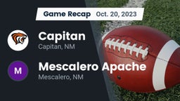 Recap: Capitan  vs. Mescalero Apache  2023