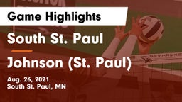 South St. Paul  vs Johnson (St. Paul) Game Highlights - Aug. 26, 2021