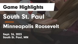 South St. Paul  vs Minneapolis Roosevelt  Game Highlights - Sept. 26, 2023