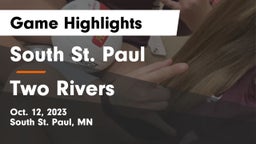 South St. Paul  vs Two Rivers  Game Highlights - Oct. 12, 2023