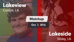 Matchup: Lakeview  vs. Lakeside  2016