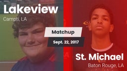 Matchup: Lakeview  vs. St. Michael  2017