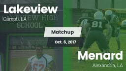 Matchup: Lakeview  vs. Menard  2017