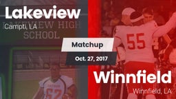 Matchup: Lakeview  vs. Winnfield  2017