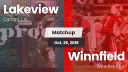 Matchup: Lakeview  vs. Winnfield  2018