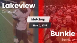 Matchup: Lakeview  vs. Bunkie  2018