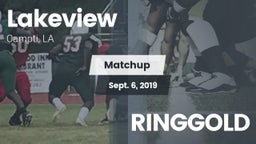 Matchup: Lakeview  vs. RINGGOLD 2019