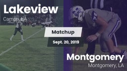 Matchup: Lakeview  vs. Montgomery  2019