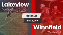 Matchup: Lakeview  vs. Winnfield  2019