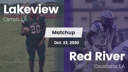 Matchup: Lakeview  vs. Red River  2020