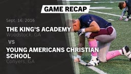 Recap: The King's Academy vs. Young Americans Christian School 2016