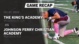 Recap: The King's Academy vs. Johnson Ferry Christian Academy 2016