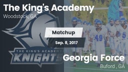 Matchup: The King's Academy vs. Georgia Force 2017