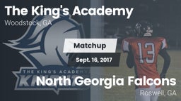 Matchup: The King's Academy vs. North Georgia Falcons 2017