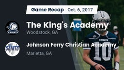 Recap: The King's Academy vs. Johnson Ferry Christian Academy 2017