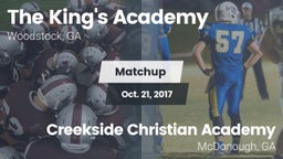 Matchup: The King's Academy vs. Creekside Christian Academy 2017