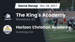 Recap: The King's Academy vs. Horizon Christian Academy  2017