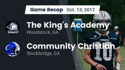 Recap: The King's Academy vs. Community Christian  2017