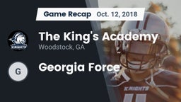 Recap: The King's Academy vs. Georgia Force 2018