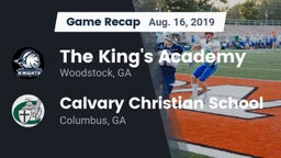 Recap: The King's Academy vs. Calvary Christian School 2019