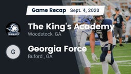 Recap: The King's Academy vs. Georgia Force 2020
