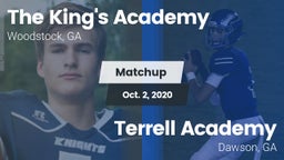Matchup: The King's Academy vs. Terrell Academy  2020