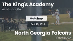 Matchup: The King's Academy vs. North Georgia Falcons 2020
