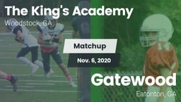 Matchup: The King's Academy vs. Gatewood  2020